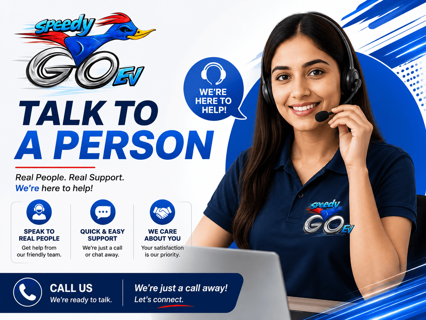 Talk to a person