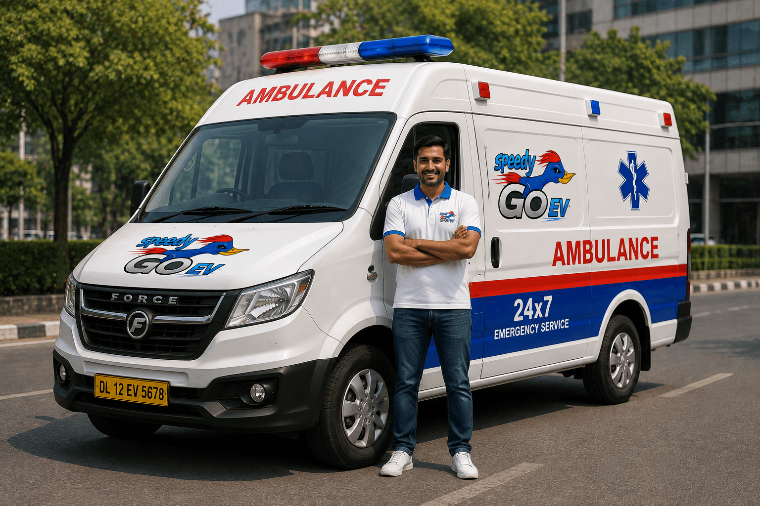 Go Speedy Ev Ambulance