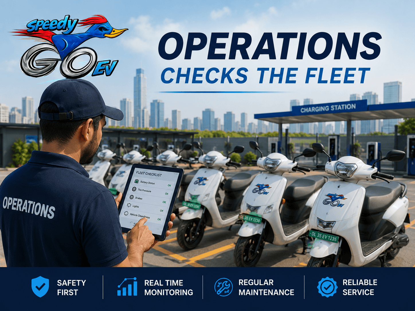Operations checks the fleet